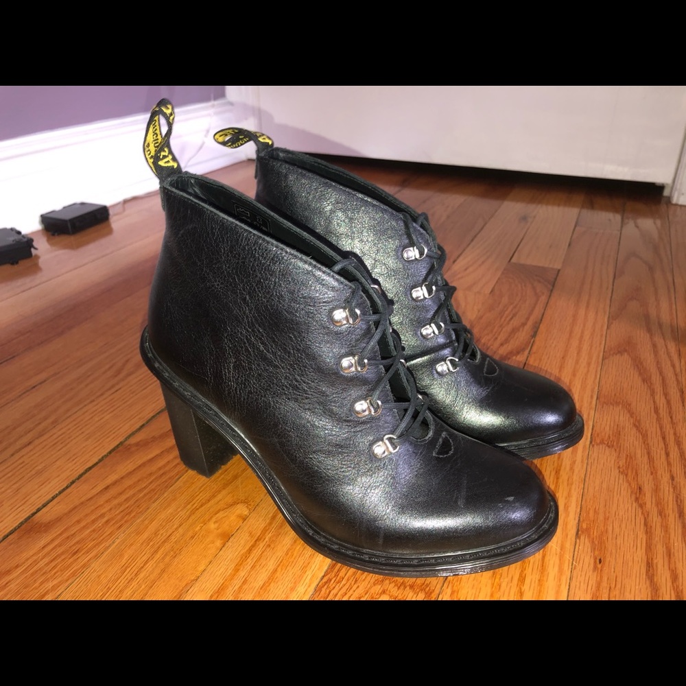 Black Dr. Martens Heels